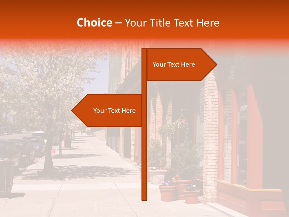 Main Street PowerPoint Template