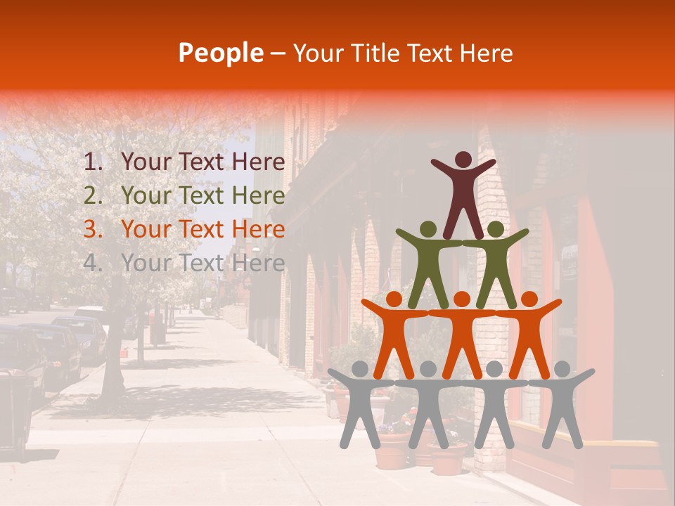 Main Street PowerPoint Template