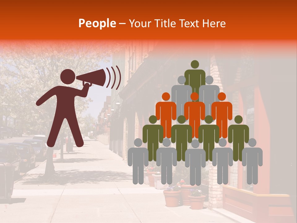 Main Street PowerPoint Template