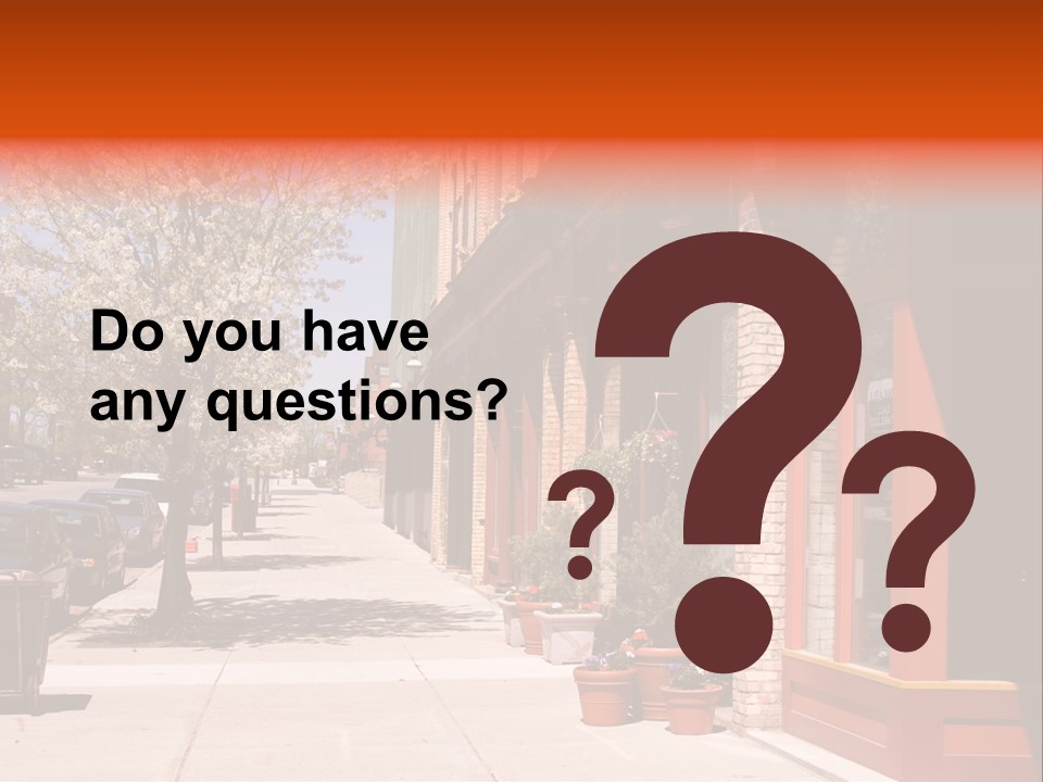 Main Street PowerPoint Template