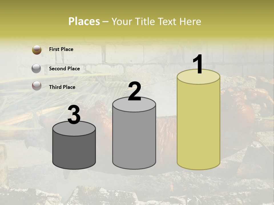 Philippine Roast Pig, A Favorite In The Country PowerPoint Template