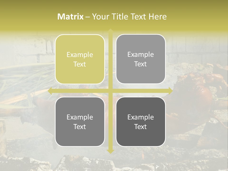 Philippine Roast Pig, A Favorite In The Country PowerPoint Template