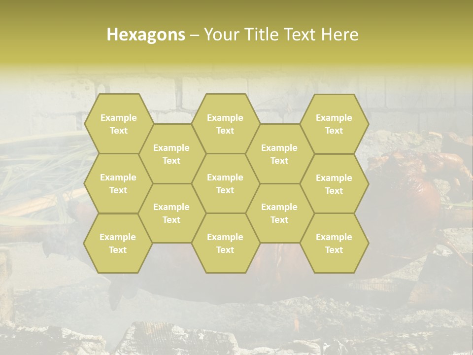 Philippine Roast Pig, A Favorite In The Country PowerPoint Template