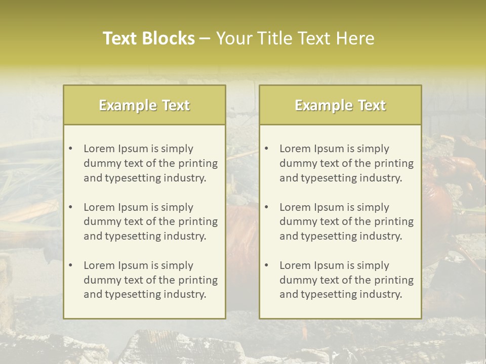 Philippine Roast Pig, A Favorite In The Country PowerPoint Template
