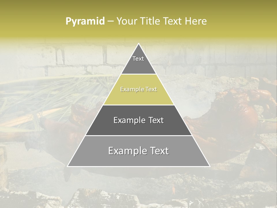 Philippine Roast Pig, A Favorite In The Country PowerPoint Template