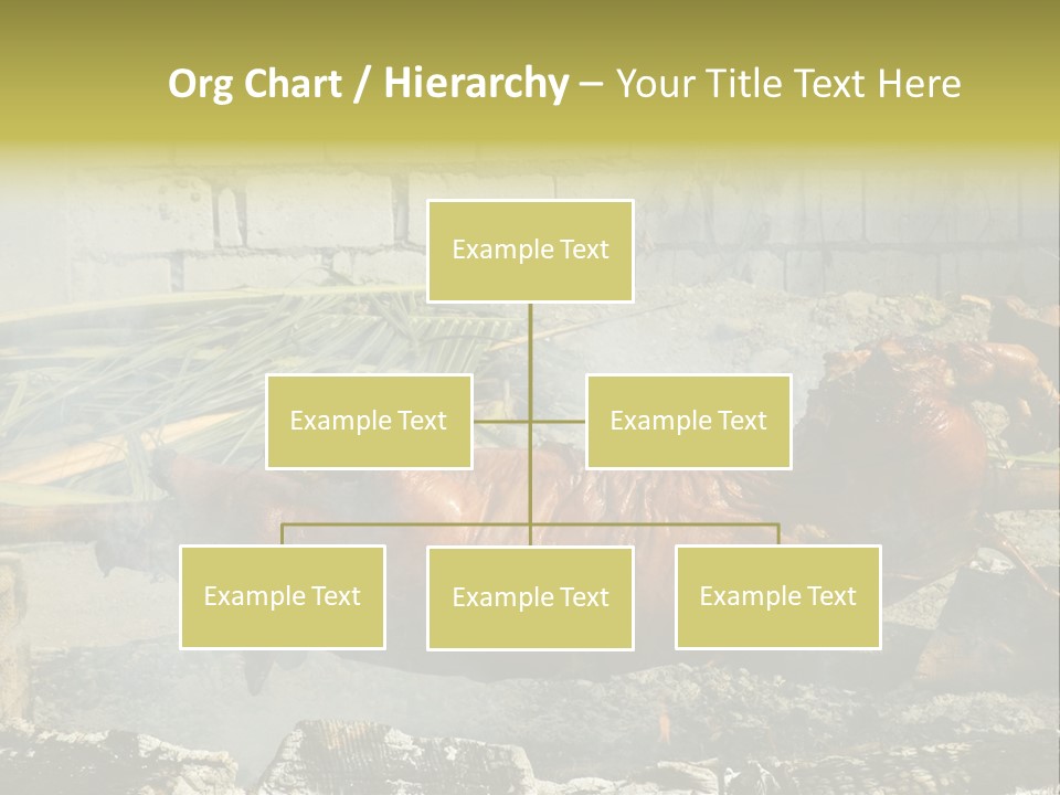 Philippine Roast Pig, A Favorite In The Country PowerPoint Template