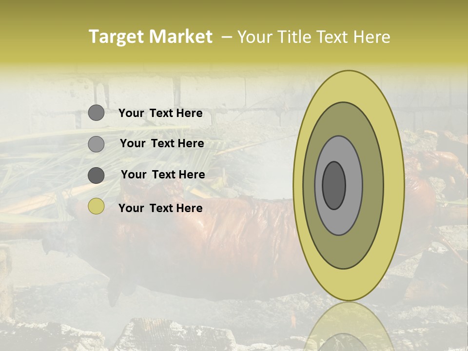 Philippine Roast Pig, A Favorite In The Country PowerPoint Template