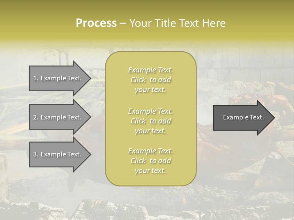 Philippine Roast Pig, A Favorite In The Country PowerPoint Template