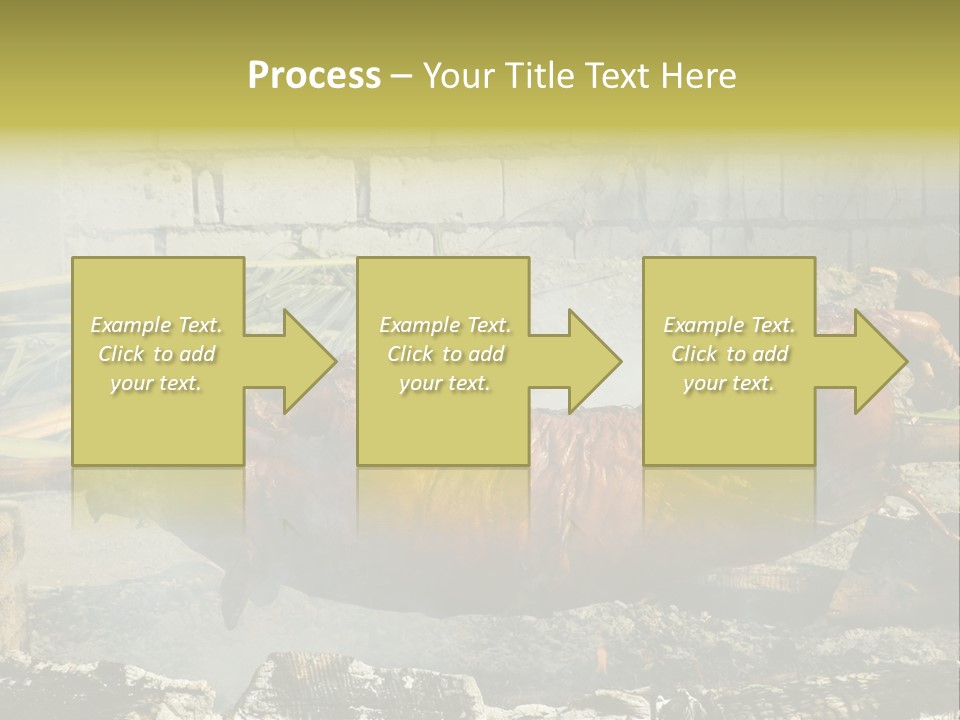 Philippine Roast Pig, A Favorite In The Country PowerPoint Template