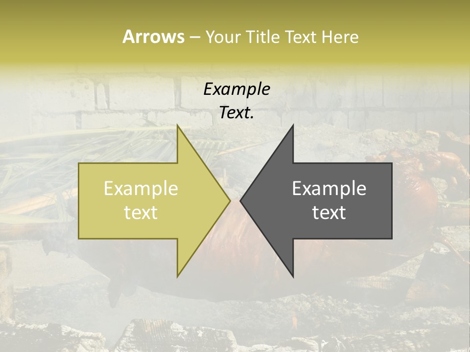 Philippine Roast Pig, A Favorite In The Country PowerPoint Template