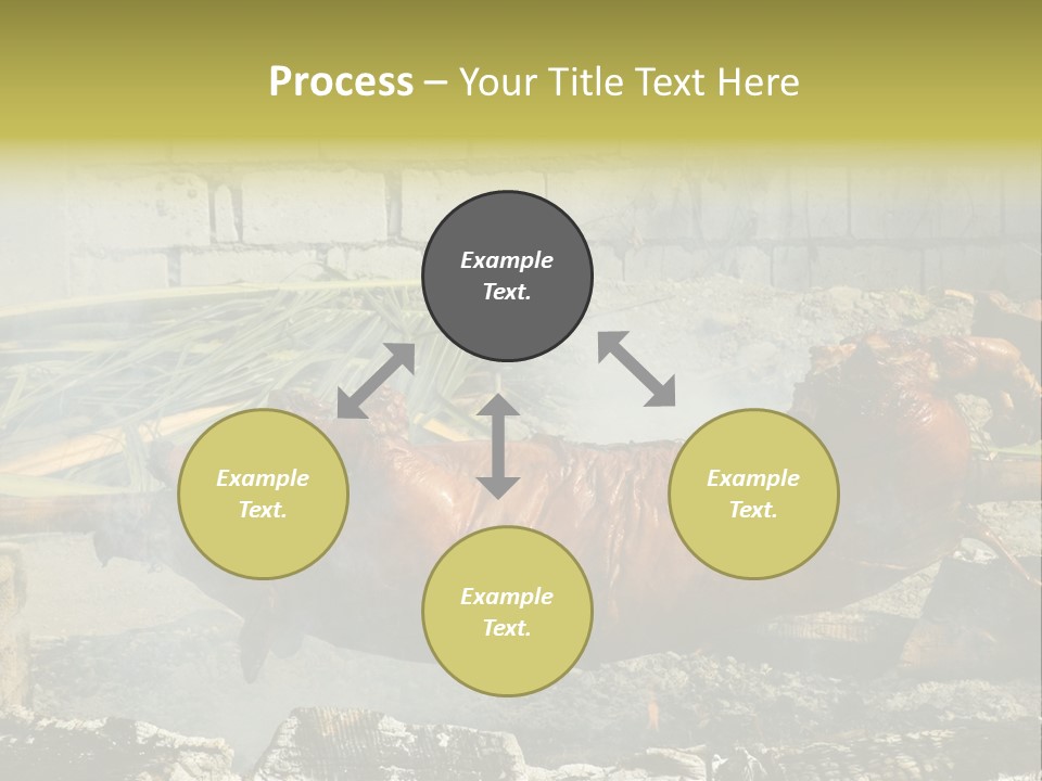 Philippine Roast Pig, A Favorite In The Country PowerPoint Template