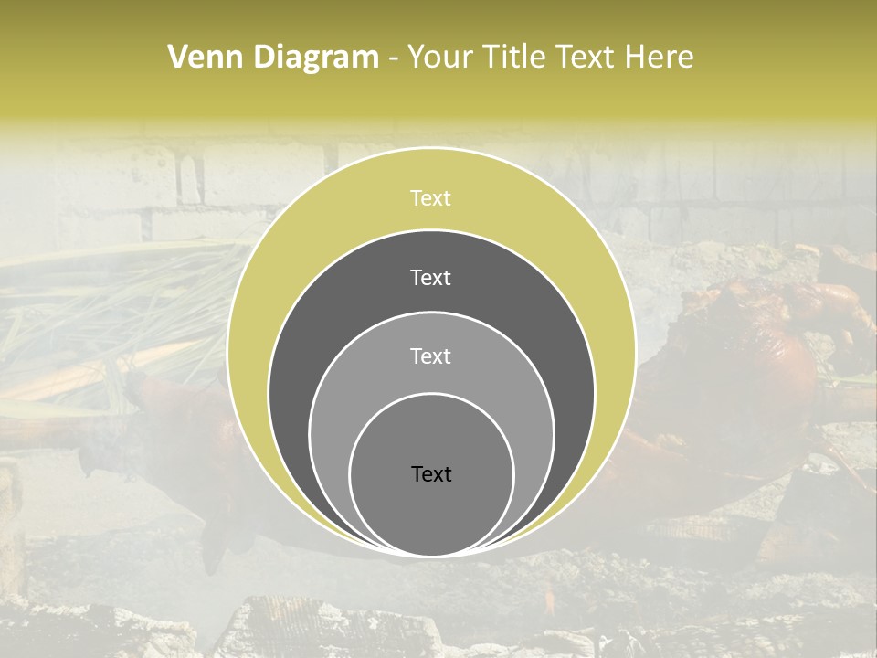 Philippine Roast Pig, A Favorite In The Country PowerPoint Template
