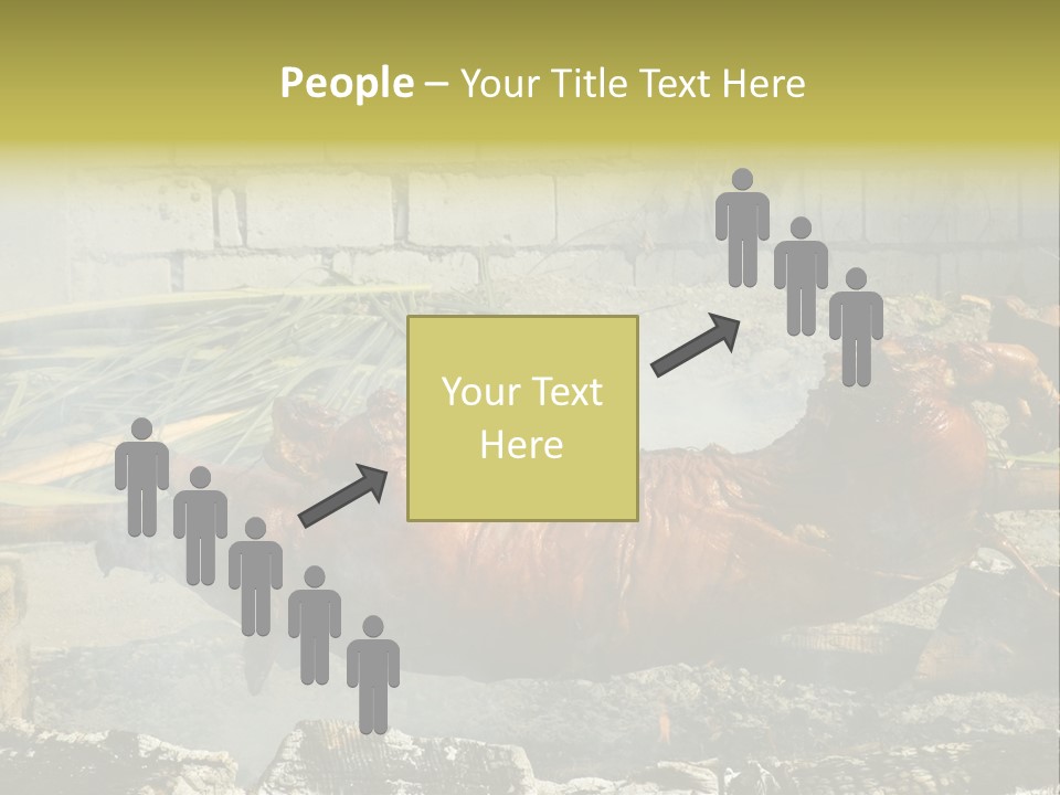 Philippine Roast Pig, A Favorite In The Country PowerPoint Template