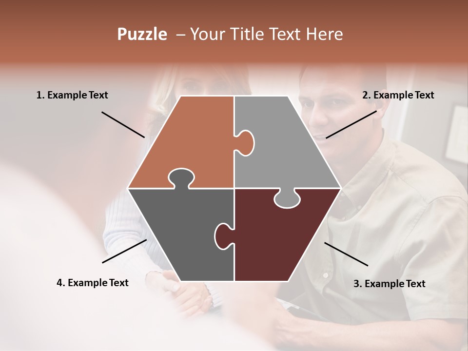 Couple In Consultation At Ivf Clinic Talking To Doctor PowerPoint Template
