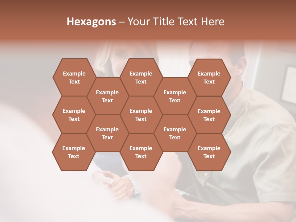 Couple In Consultation At Ivf Clinic Talking To Doctor PowerPoint Template