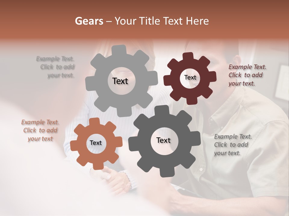 Couple In Consultation At Ivf Clinic Talking To Doctor PowerPoint Template