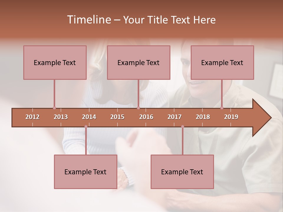 Couple In Consultation At Ivf Clinic Talking To Doctor PowerPoint Template