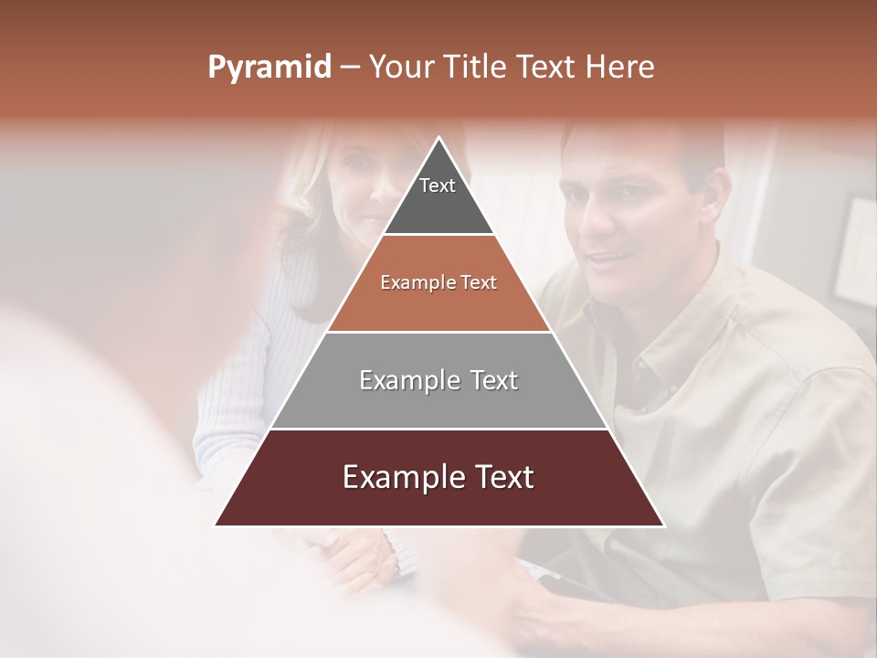 Couple In Consultation At Ivf Clinic Talking To Doctor PowerPoint Template