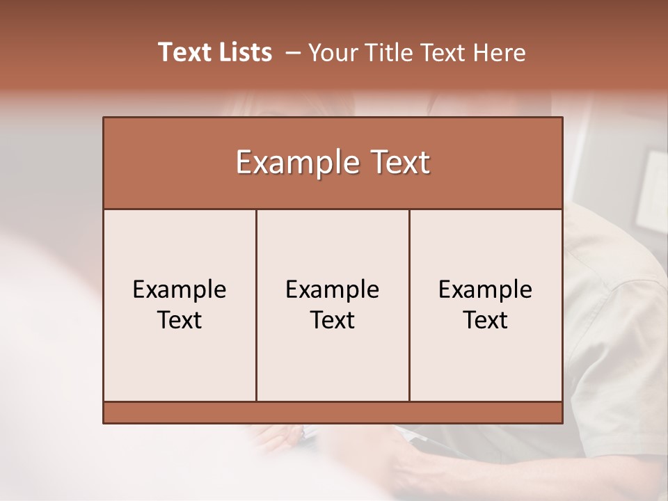 Couple In Consultation At Ivf Clinic Talking To Doctor PowerPoint Template