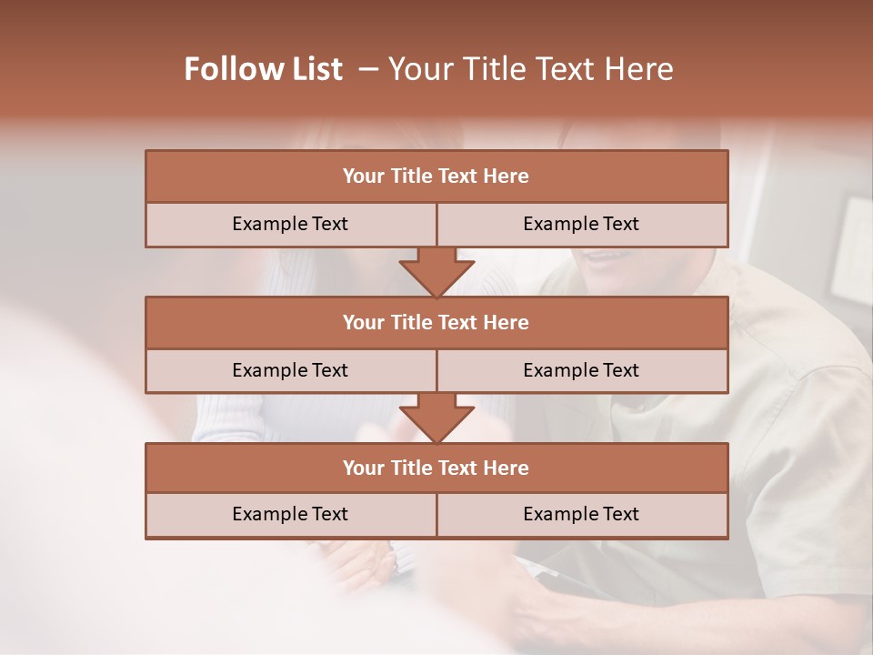 Couple In Consultation At Ivf Clinic Talking To Doctor PowerPoint Template