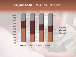 Couple In Consultation At Ivf Clinic Talking To Doctor PowerPoint Template