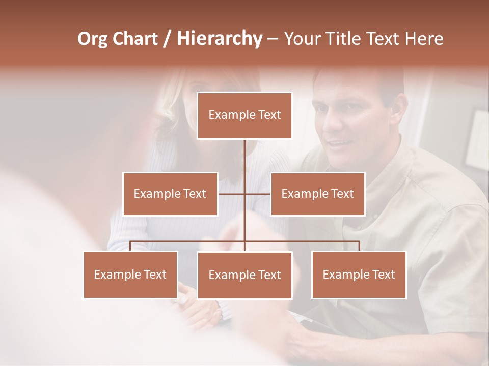 Couple In Consultation At Ivf Clinic Talking To Doctor PowerPoint Template