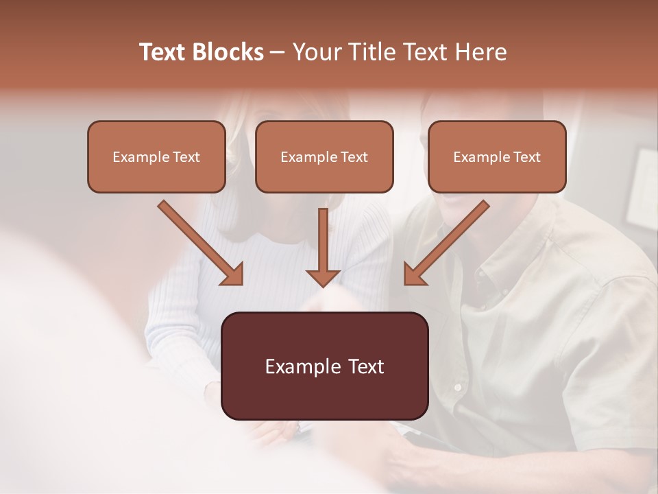 Couple In Consultation At Ivf Clinic Talking To Doctor PowerPoint Template