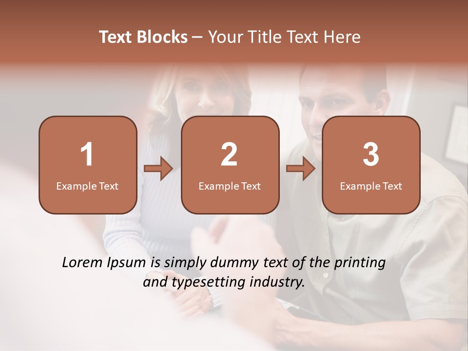 Couple In Consultation At Ivf Clinic Talking To Doctor PowerPoint Template