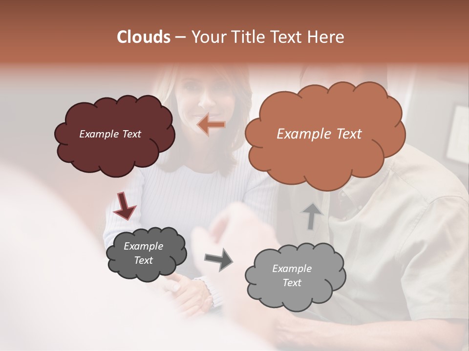 Couple In Consultation At Ivf Clinic Talking To Doctor PowerPoint Template