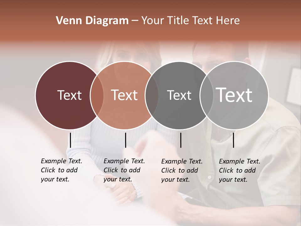 Couple In Consultation At Ivf Clinic Talking To Doctor PowerPoint Template
