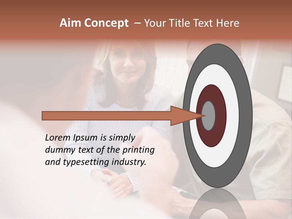 Couple In Consultation At Ivf Clinic Talking To Doctor PowerPoint Template