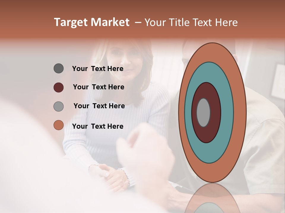 Couple In Consultation At Ivf Clinic Talking To Doctor PowerPoint Template