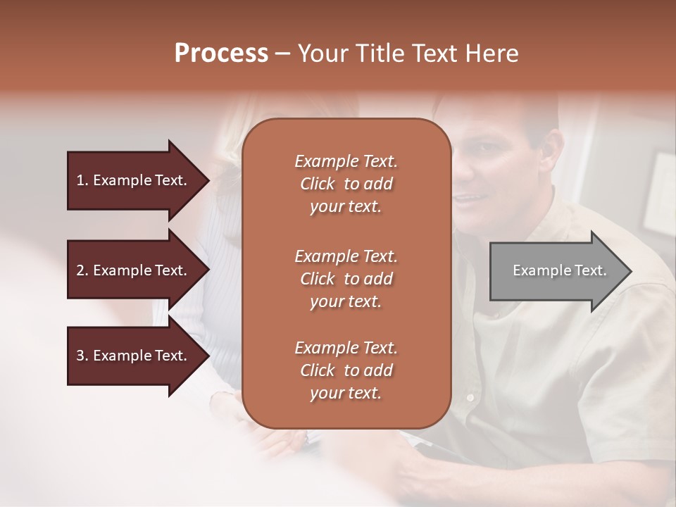 Couple In Consultation At Ivf Clinic Talking To Doctor PowerPoint Template
