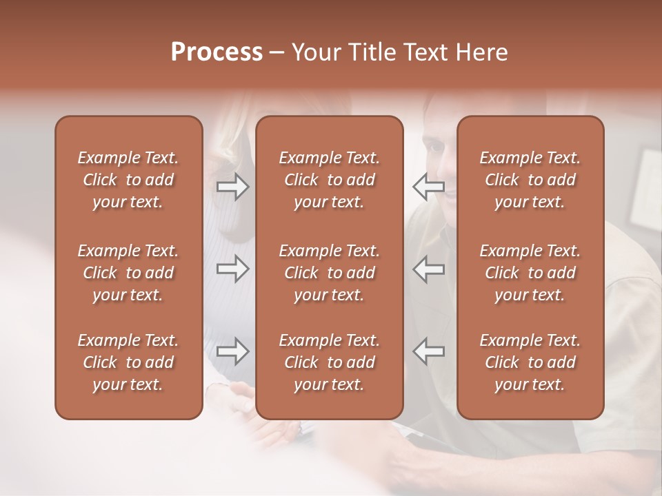 Couple In Consultation At Ivf Clinic Talking To Doctor PowerPoint Template