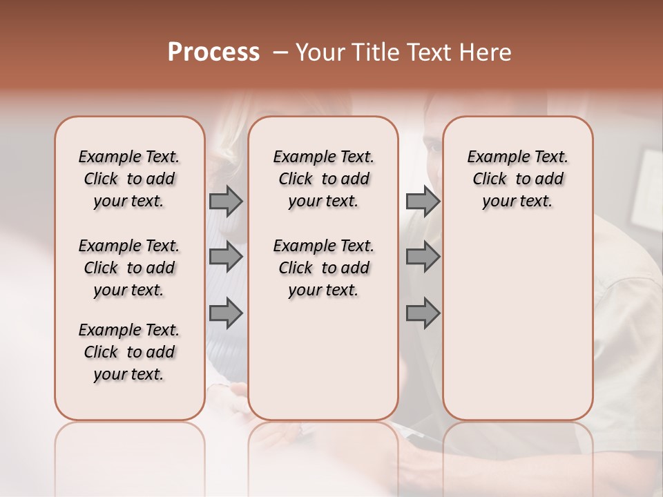 Couple In Consultation At Ivf Clinic Talking To Doctor PowerPoint Template