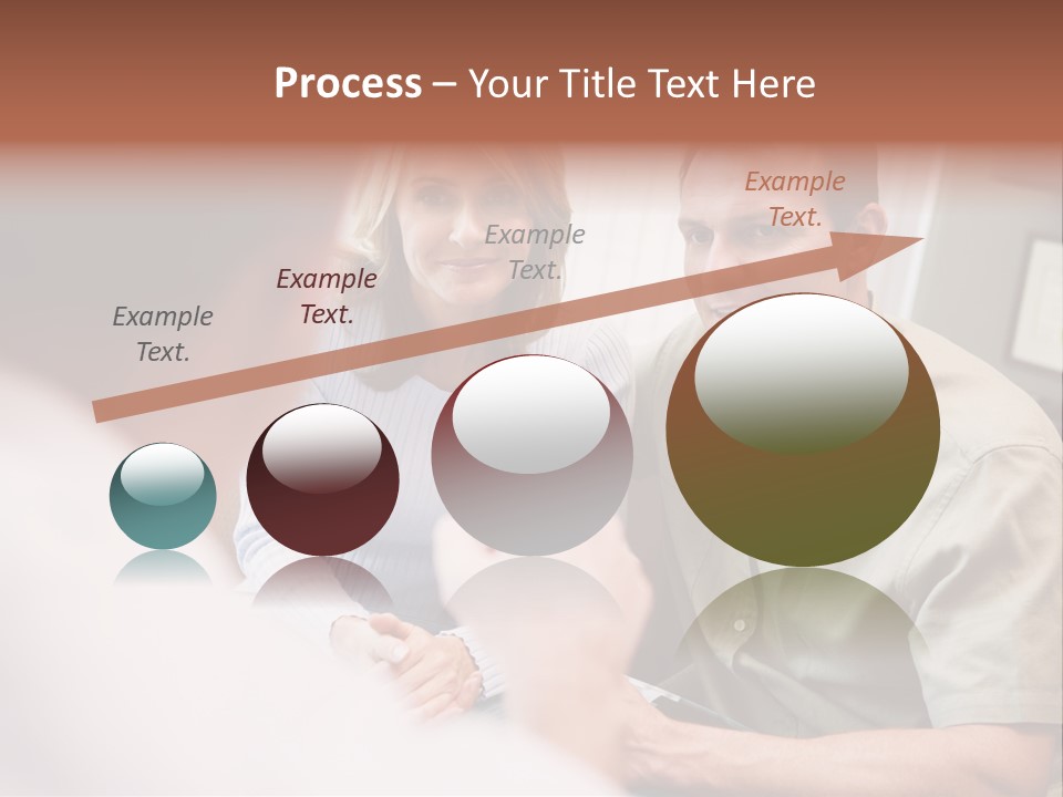 Couple In Consultation At Ivf Clinic Talking To Doctor PowerPoint Template