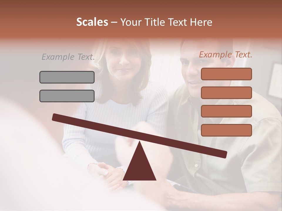 Couple In Consultation At Ivf Clinic Talking To Doctor PowerPoint Template
