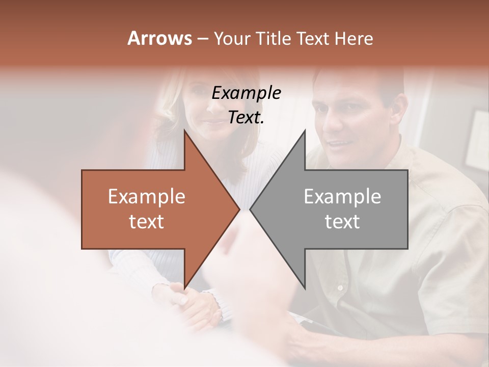 Couple In Consultation At Ivf Clinic Talking To Doctor PowerPoint Template