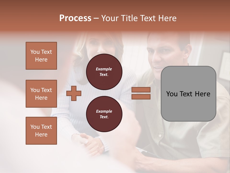 Couple In Consultation At Ivf Clinic Talking To Doctor PowerPoint Template