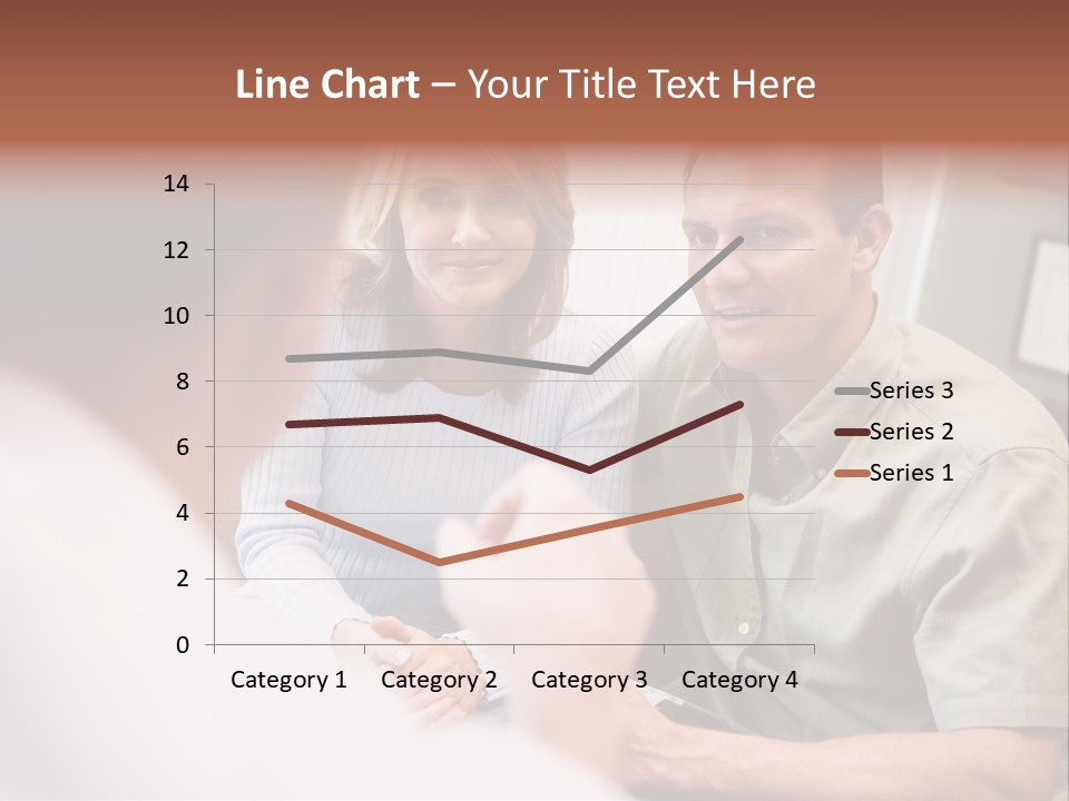 Couple In Consultation At Ivf Clinic Talking To Doctor PowerPoint Template
