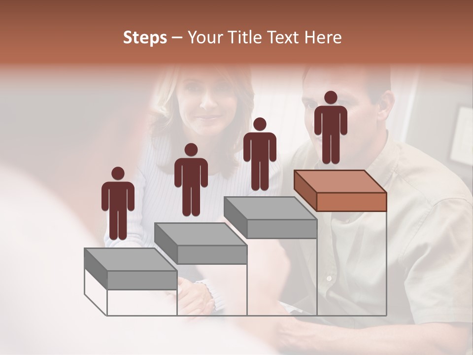 Couple In Consultation At Ivf Clinic Talking To Doctor PowerPoint Template