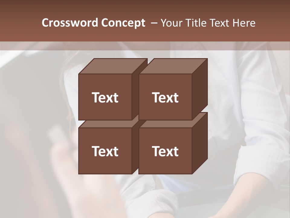 Woman Having Meeting With Doctor In Ivf Clinic Sitting At Desk PowerPoint Template