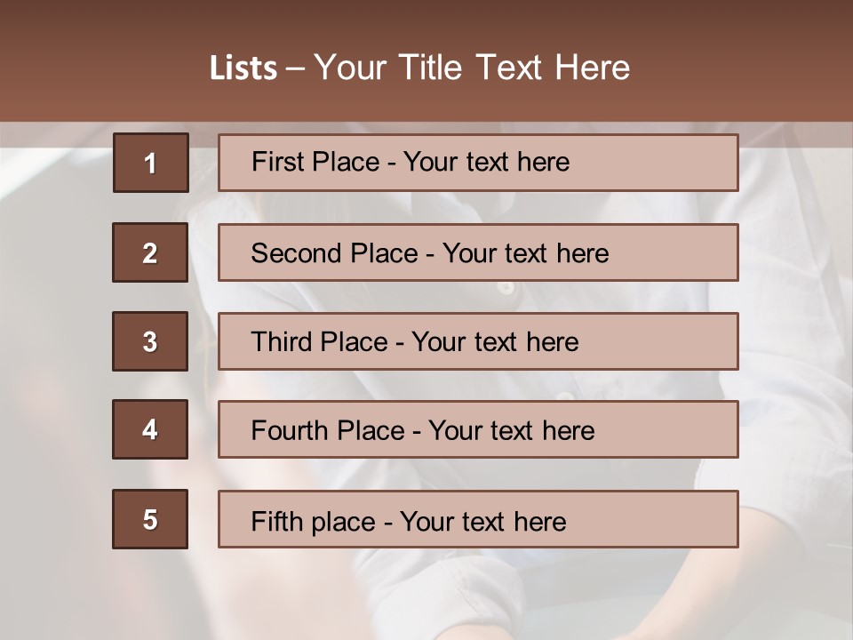 Woman Having Meeting With Doctor In Ivf Clinic Sitting At Desk PowerPoint Template