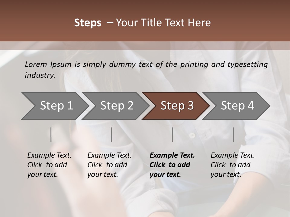 Woman Having Meeting With Doctor In Ivf Clinic Sitting At Desk PowerPoint Template