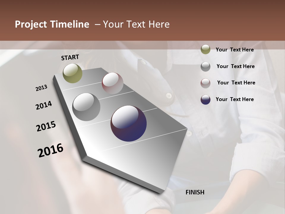 Woman Having Meeting With Doctor In Ivf Clinic Sitting At Desk PowerPoint Template