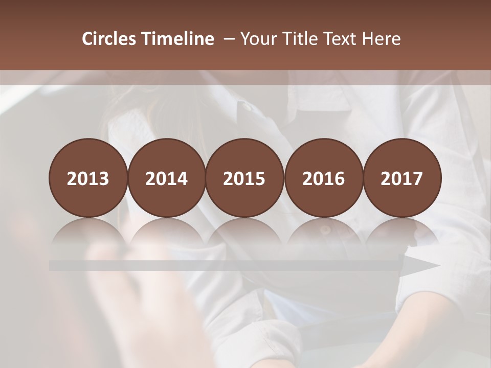 Woman Having Meeting With Doctor In Ivf Clinic Sitting At Desk PowerPoint Template