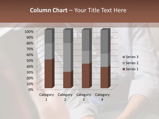 Woman Having Meeting With Doctor In Ivf Clinic Sitting At Desk PowerPoint Template