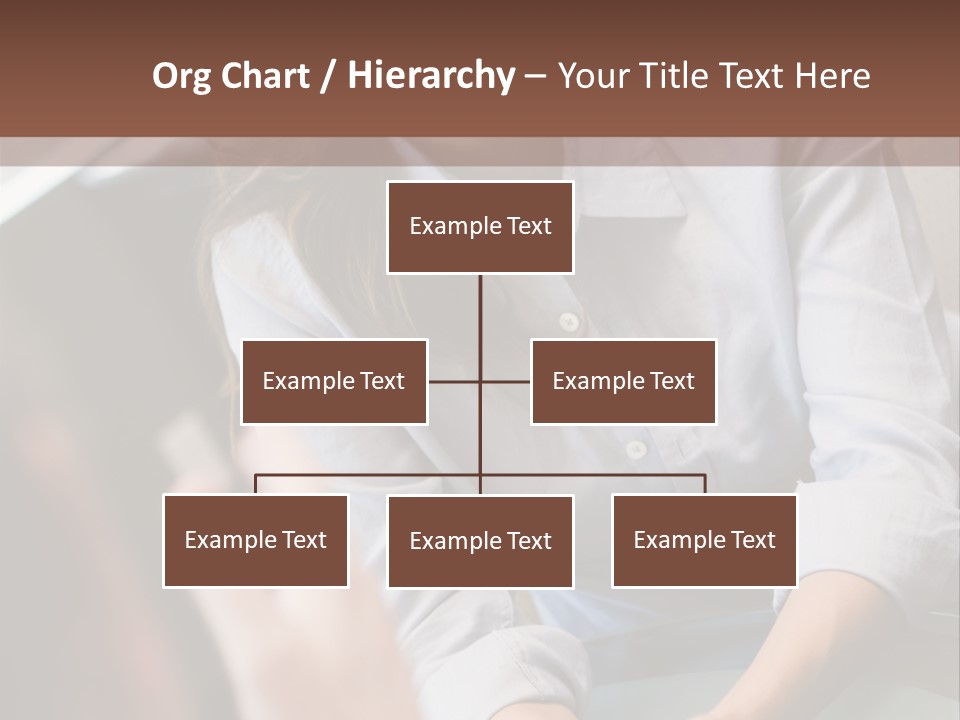Woman Having Meeting With Doctor In Ivf Clinic Sitting At Desk PowerPoint Template