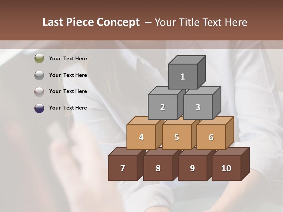 Woman Having Meeting With Doctor In Ivf Clinic Sitting At Desk PowerPoint Template
