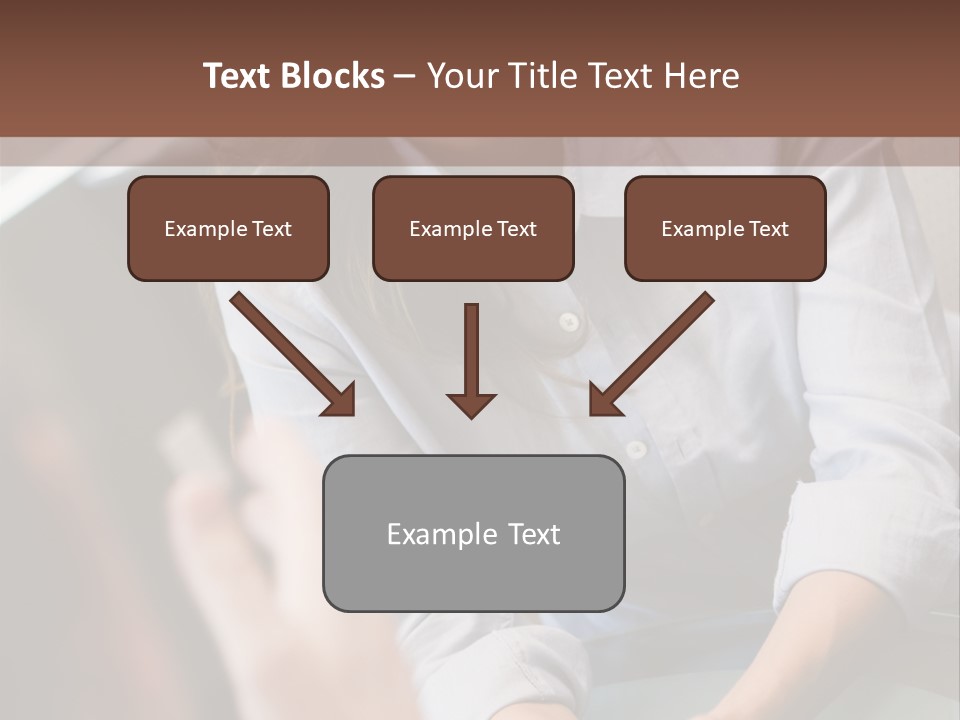 Woman Having Meeting With Doctor In Ivf Clinic Sitting At Desk PowerPoint Template